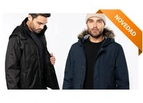 parkas anoraks hombre personalizados