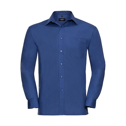 Facil de planchar Camisa popelin manga larga hombre