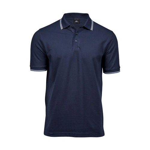2 Polo orgánico Luxury stretch con rayas