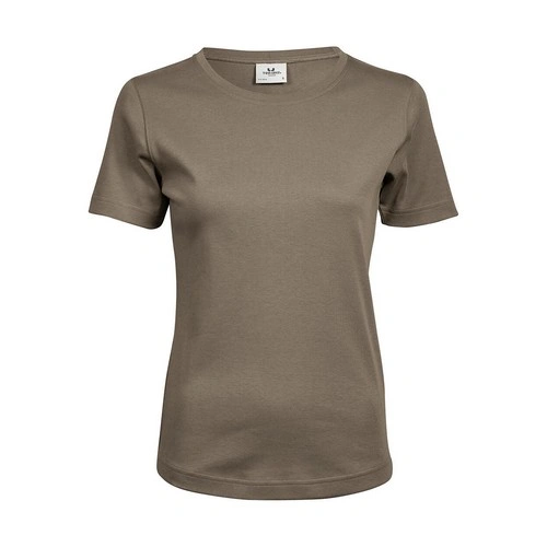 Manga corta Camiseta orgánica Interlock mujer