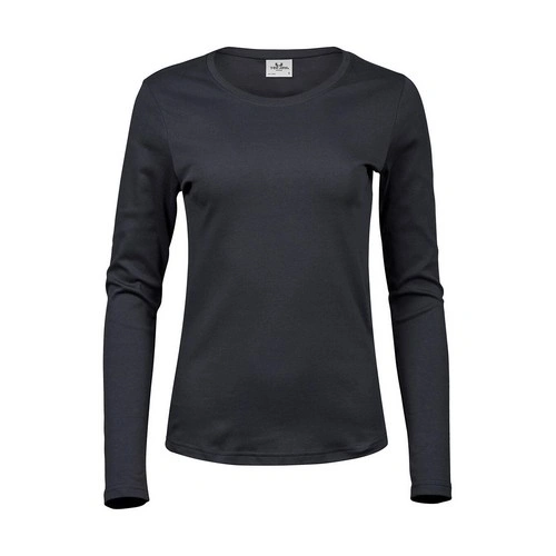 Manga larga Camiseta orgánica manga larga Interlock mujer