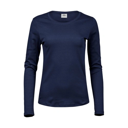 Manga larga Camiseta orgánica manga larga Interlock mujer