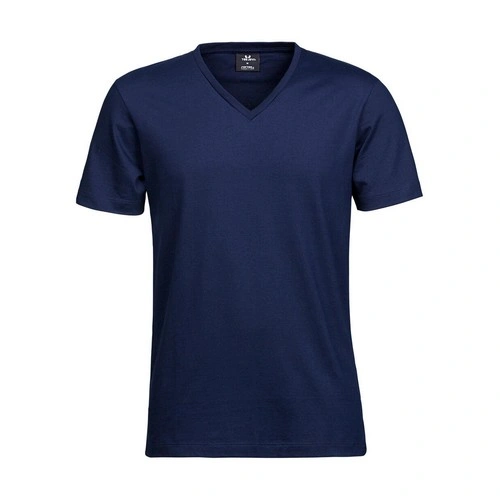 Manga corta Camiseta Fashion cuello V hombre