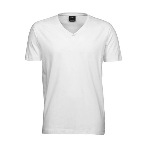 Manga corta Camiseta Fashion cuello V hombre