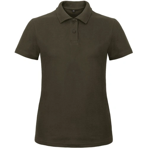 Manga corta Polo piqué ID.001 mujer