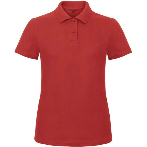 Manga corta Polo piqué ID.001 mujer