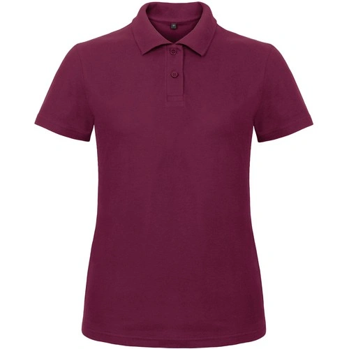 Manga corta Polo piqué ID.001 mujer