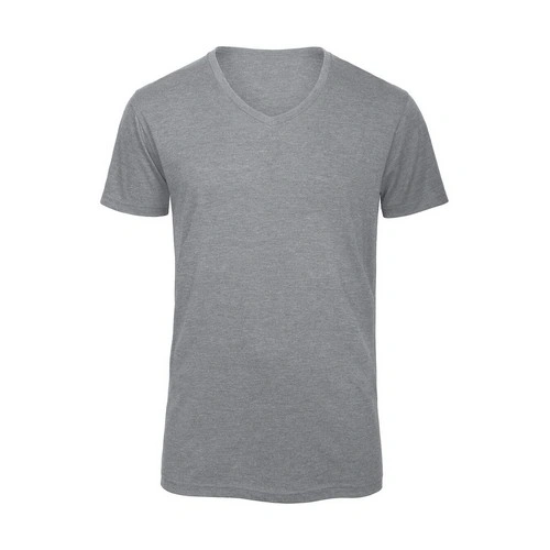 Manga corta Camiseta V Triblend hombre