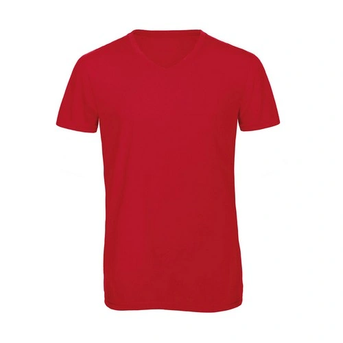 Manga corta Camiseta V Triblend hombre