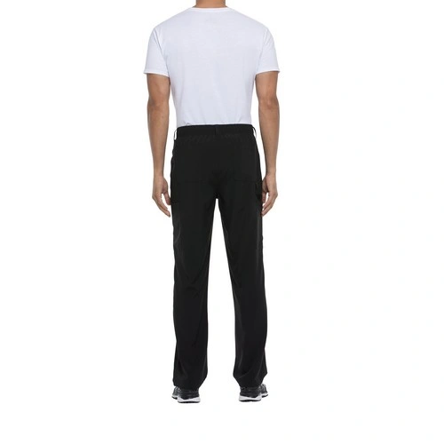 Pantalón con cordón de ajuste y tiro estándar hombre br/