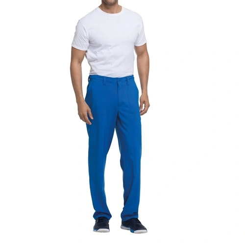 Pantalón con cordón de ajuste y tiro estándar hombre br/