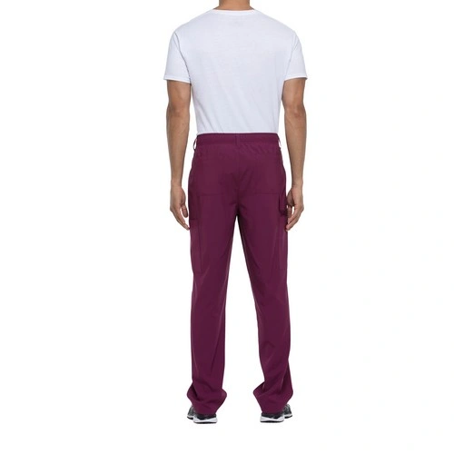 Pantalón con cordón de ajuste y tiro estándar hombre br/