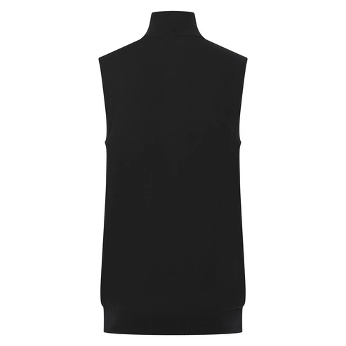 Jersey con cremallera sin mangas hombre br/