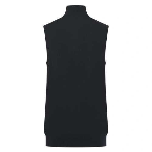 Jersey con cremallera sin mangas hombre br/