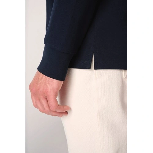 Polo punto piqué LSL hombre