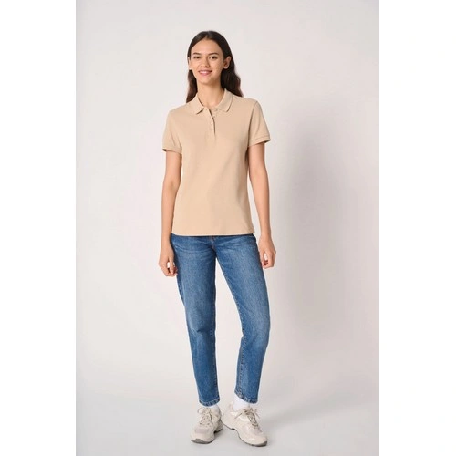Polo punto piqué mujer