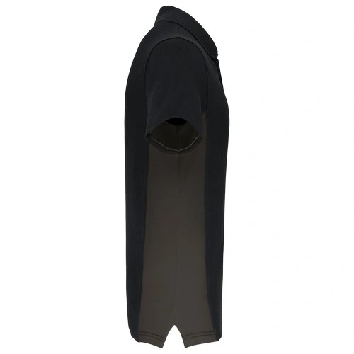 Polo de punto piqué manga corta bicolor hombre