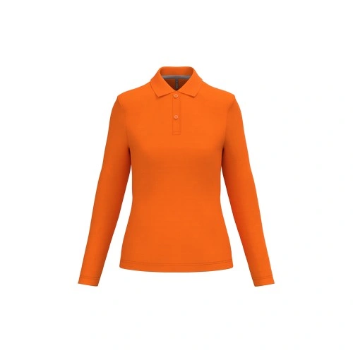 Polo manga larga mujer