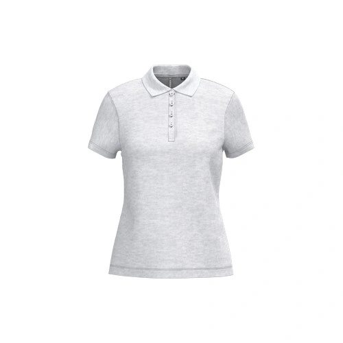 Polo piqué manga corta de mujer