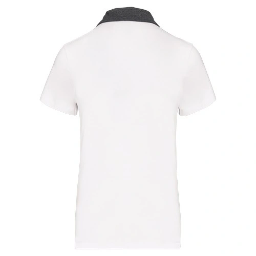 Polo jersey bicolor mujer