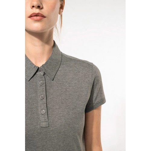 Polo jersey manga corta mujer