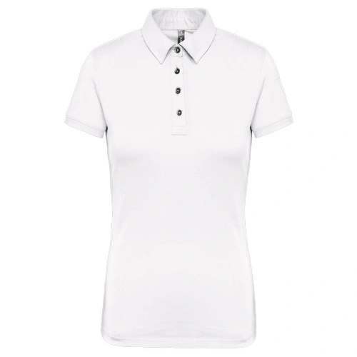 Polo jersey manga corta mujer