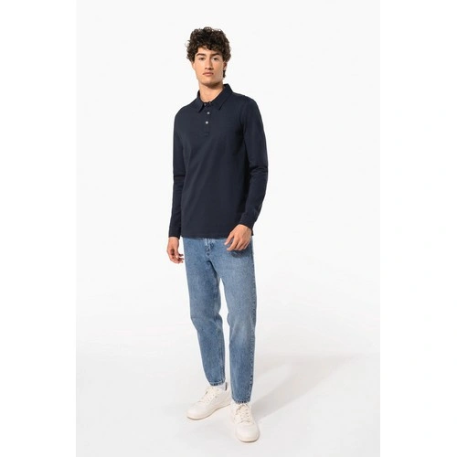 Polo jersey manga larga hombre