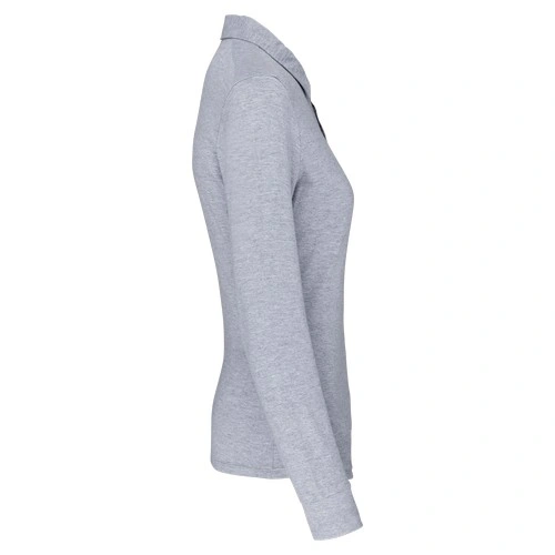 Polo jersey manga larga mujer