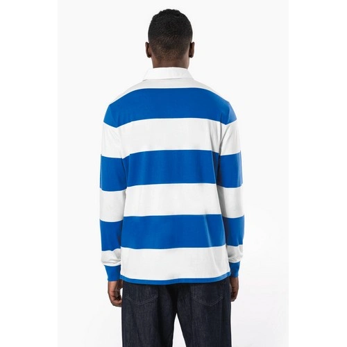 Polo a rayas manga larga unisex