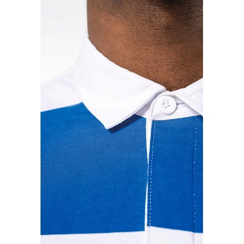 Polo a rayas manga larga unisex