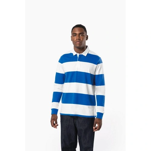 Polo a rayas manga larga unisex