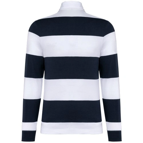 Polo a rayas manga larga unisex