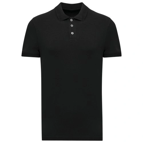 Polo de punto piqué manga corta hombre