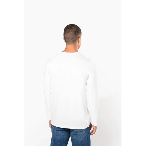 Camiseta con elastano manga larga hombre