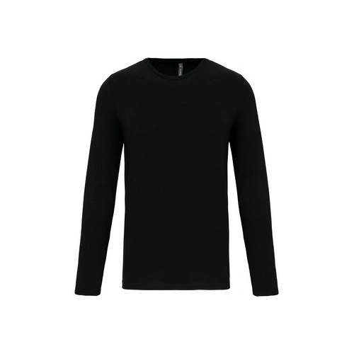 Camiseta con elastano manga larga hombre