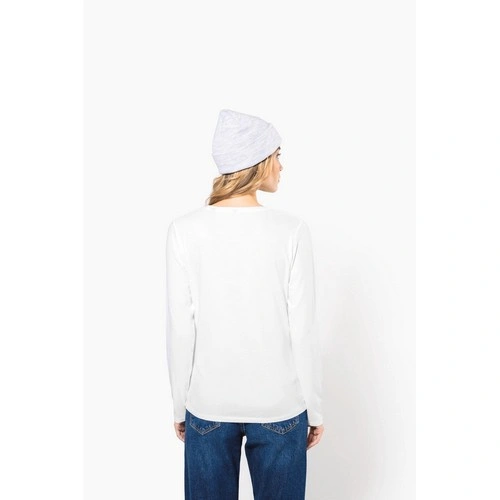 Camiseta con elastano manga larga mujer