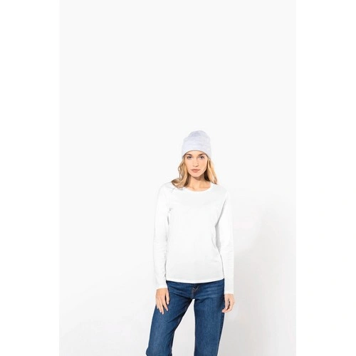Camiseta con elastano manga larga mujer