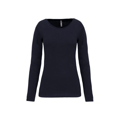Camiseta con elastano manga larga mujer