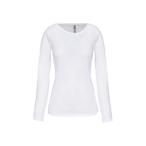 Camiseta con elastano manga larga mujer
