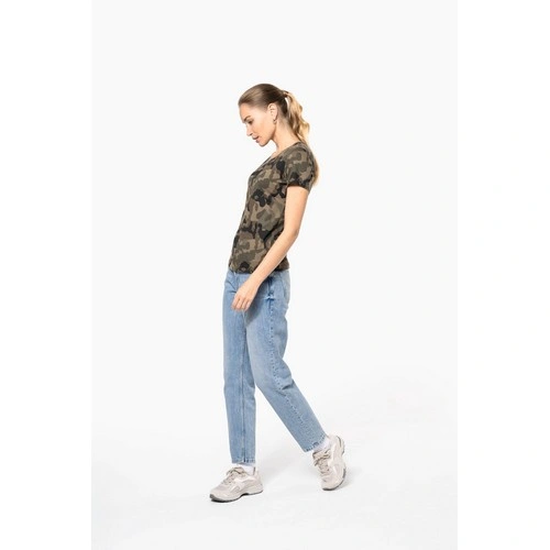 Camiseta camuflaje mujer