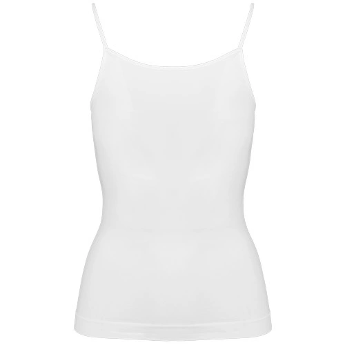 Camiseta tirantes finos ecorresponsable sin costuras mujer