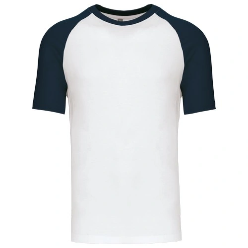 Baseball - camiseta bicolor manga corta hombre