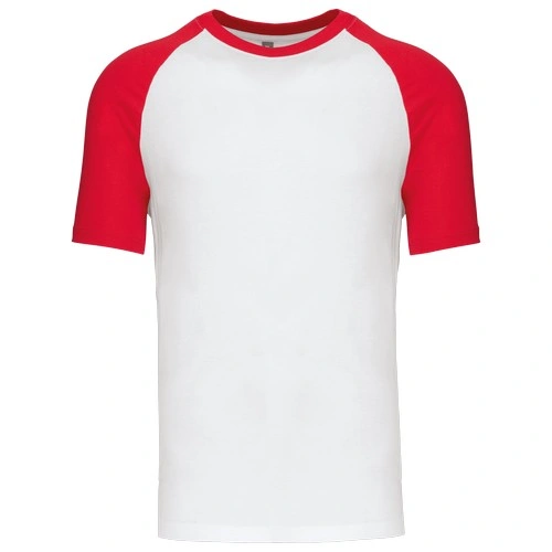 Baseball - camiseta bicolor manga corta hombre