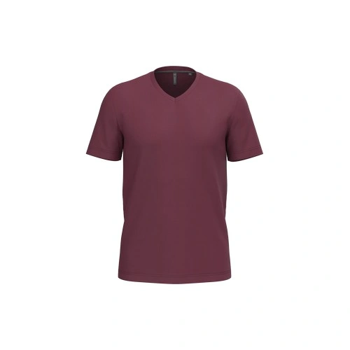 Camiseta manga corta y cuello de pico