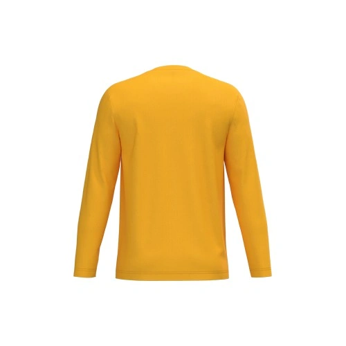 Camiseta maga larga y cuello redondo hombre