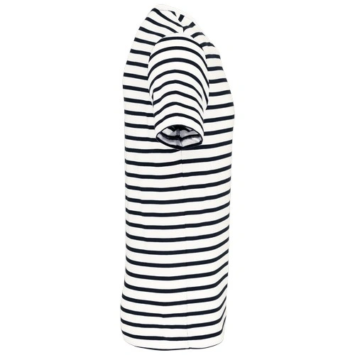 Camiseta Marinera a rayas con bolsillo manga corta