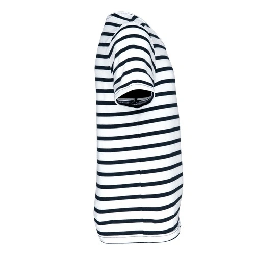 Camiseta Marinero a rayas con bolsillo manga corta para niños