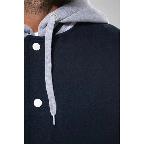 Cazadora Béisbolera con capucha unisex