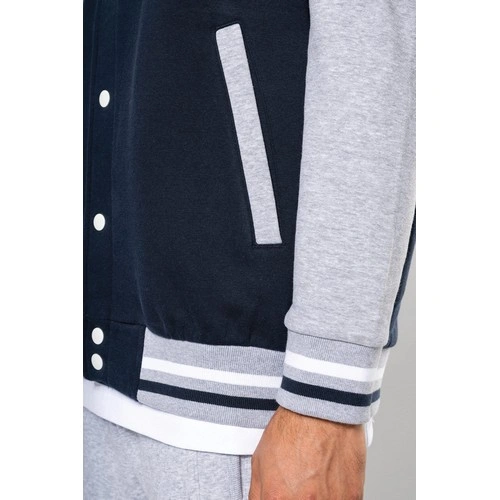 Cazadora Béisbolera con capucha unisex