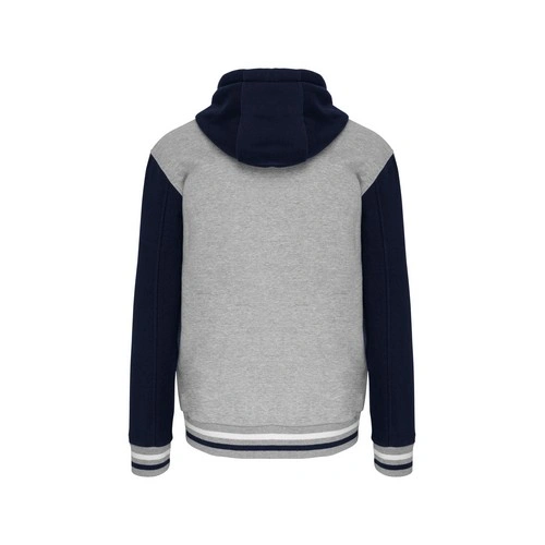 Cazadora Béisbolera con capucha unisex